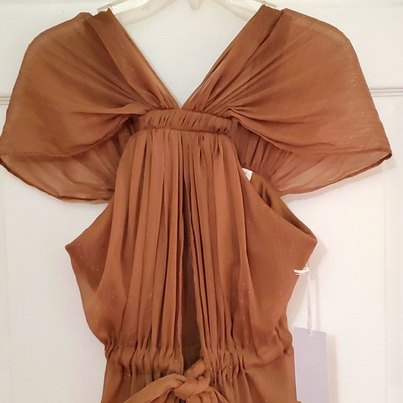 Long Flaring Jumpsuit by Rose Velvet, Size S - Picture 2 of 12